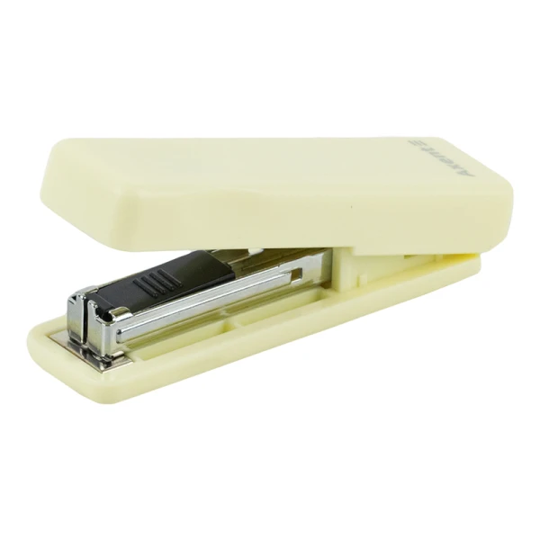 Степлер MINI пласт., №10, 10 арк., Pastelini, жовтий, 4910-08-A