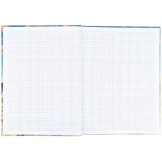 Книга записна А4-, 203*273 мм,96арк., кліт., City, Budapest, 8425-8-A