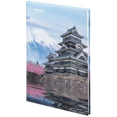 Книга записна А4-, 203*273 мм, 96арк., кліт., City, Tokyo, 8425-7-A