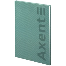Книга записна А4-, 203*273 мм, 96арк., кліт., Pattern, бірюз., 8425-3-A