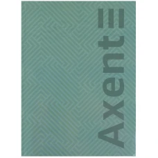 Книга записна А4-, 203*273 мм, 96арк., кліт., Pattern, бірюз., 8425-3-A