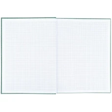 Книга записна А4-, 203*273 мм, 96арк., кліт., Pattern, бірюз., 8425-3-A