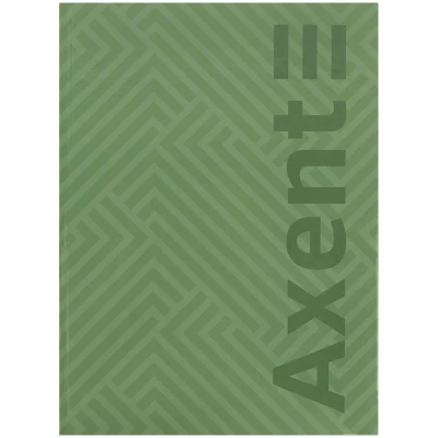 Книга записна А4-, 203*273 мм, 96арк., кліт., Pattern, зелена, 8425-1-A