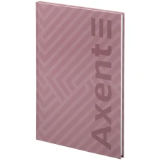 Книга записна А4-, 203*273 мм, 96арк., кліт., Pattern, рожева, 8425-4-A