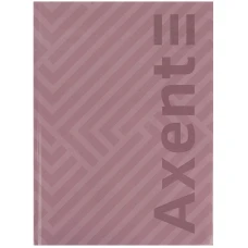 Книга записна А4-, 203*273 мм, 96арк., кліт., Pattern, рожева, 8425-4-A