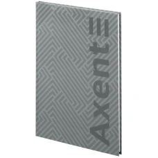 Книга записна А4-, 203*273 мм, 96арк., кліт., Pattern, сіра, 8425-2-A