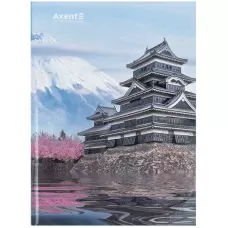 Книга записна А4-, 203*273 мм, 96арк., кліт., City, Tokyo, 8425-7-A