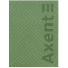Книга записна А4-, 203*273 мм, 96арк., кліт., Pattern, зелена, 8425-1-A
