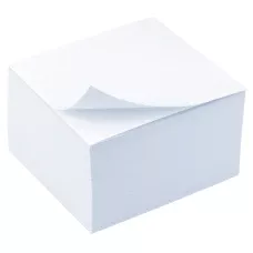 Папір для нотаток Elite White 90х90х90мм, непроклеєний, 8047-A