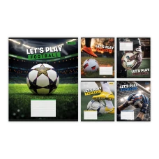 Зошит А5/24 арк кліт 1В Let's play football, 768752 