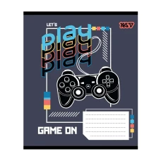 Зошит А5/12 арк коса YES Game, 768666