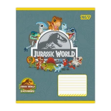 Зошит А5/12 арк коса YES Jurassic World Dino, 768713