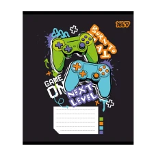 Зошит А5/12 арк кліт YES Game, 768664