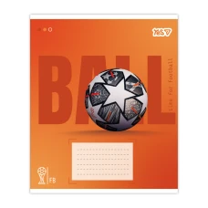 Зошит А5/12 арк кліт YES Ball, 768676