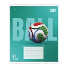 Зошит А5/12 арк кліт YES Ball, 768676