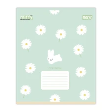 Зошит А5/12 арк коса YES Miffy Flowers, 768710