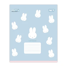 Зошит А5/12 арк коса YES Miffy Flowers, 768710