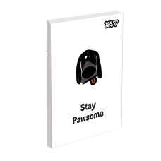 Блокнот А7 48арк., кліт., клей, Pocket Petsv 152569 YES
