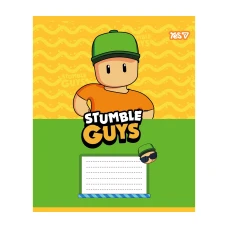 Зошит А5/12 арк кліт YES Stumble Guys, 768728