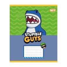Зошит А5/12 арк коса YES Stumble Guys, 768730