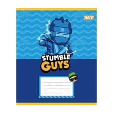 Зошит А5/12 арк коса YES Stumble Guys, 768730