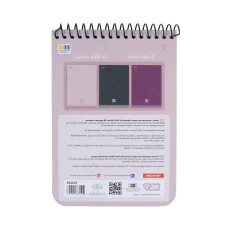 Зошит для записів А6, 80арк. кліт., од.спіраль, Mix your emotions 152276 YES