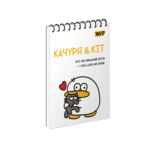 Зошит для записів А6, 80арк. кліт., од.спіраль, Мій настрій 152331 YES