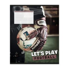 Зошит А5/24 арк лінія 1В Let's play football, 768753