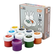 Фарби гуашеві Miffy 9 кол. 20 мл., 230445 YES