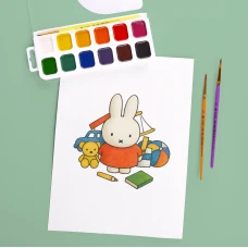 Фарби акварельні "Miffy" медові, пласт.упак., б/п, 12 кол., 110319 YES