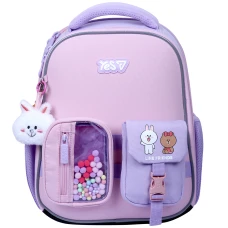 Рюкзак шкільний каркасний YES H-100S Line Friends Always Together 35х28х15см., 550209