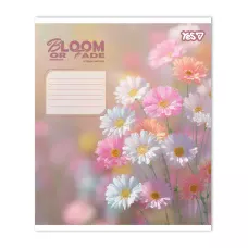 Зошит А5/24 арк кліт YES Bloom or fade, 768874