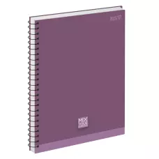 Зошит для записів А4 80арк. кліт., од.спіраль, Mix your emotions 152274 YES