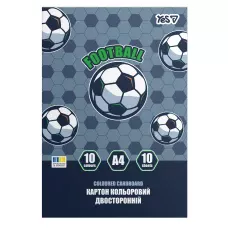 Картон кольоровий двосторонній YES 