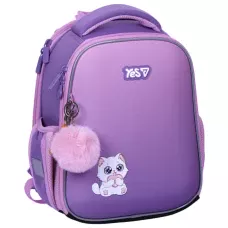 Рюкзак шкільний каркасний YES H-100S Kitty in Dream 35х28х15см., 550200