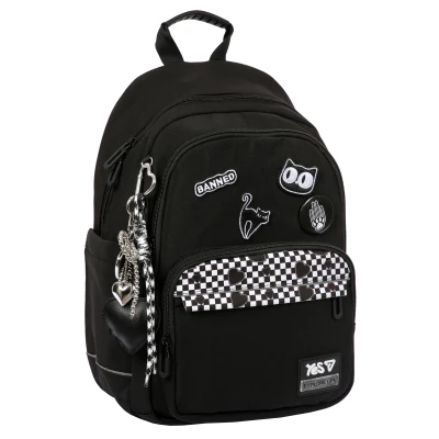 Рюкзак шкільний YES TS-47M Black Cat 40х30х17см., 550306