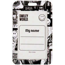 Бейдж-брелок вертикальний YES "Smiley World", слайдер, 940425