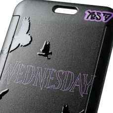 Бейдж-брелок вертикальний YES "Wednesday", слайдер, 940423