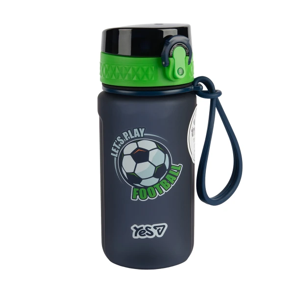 Пляшка для води YES "Football" 500 мл, софт тач, 708790
