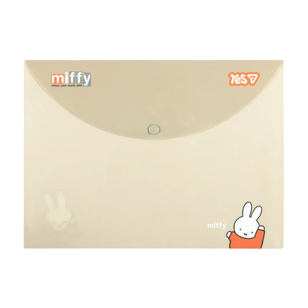Папка-конверт YES А4 на кнопці "Miffy" 492450