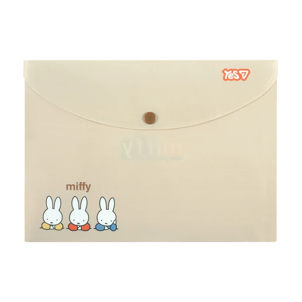 Папка-конверт YES В5 на кнопці "Miffy" 492121
