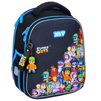 Рюкзак шкільний каркасний YES H-100S Stumble Guys 35х28х15см., 550489