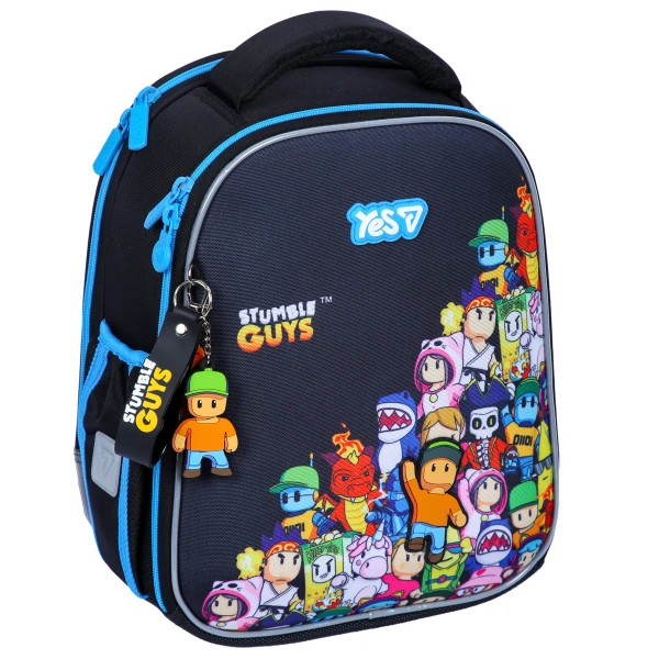 Рюкзак шкільний каркасний YES H-100S Stumble Guys 35х28х15см., 550489
