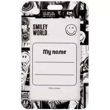 Бейдж-брелок вертикальний YES "Smiley World", слайдер, 940425