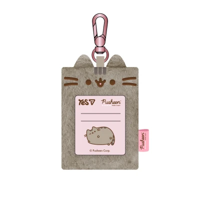 Бейдж без стрічки вертикальний YES, хутро Pusheen Toy 708760