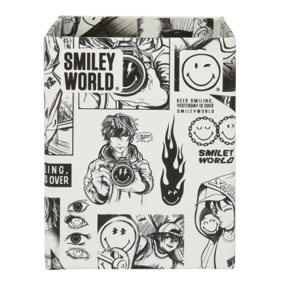 Стакан для письмового приладдя YES Smiley World, картон, 708868