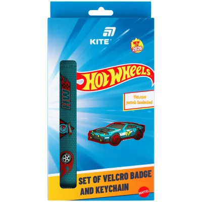 Набір бейдж на липучці та підвіска, 2 шт., HW26-3010 Hot Wheels