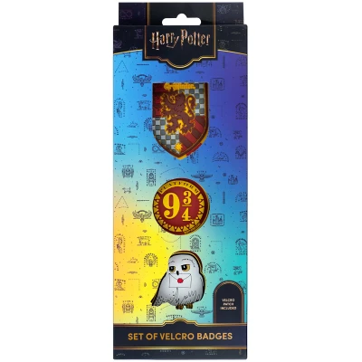 Набір бейджів на липучці, 3 шт., HP26-3012 Harry Potter