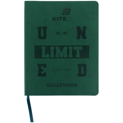 Щоденник шкільний, м'яка обкл. PU, Unlimited K26-283-4 Kite