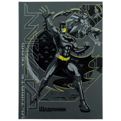 Щоденник шкільний, тверда обкл, DC Batman DC26-262 Kite